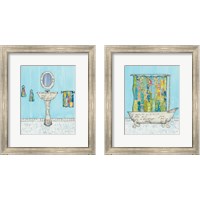 Framed 'FInding Your Way 2 Piece Framed Art Print Set' border=