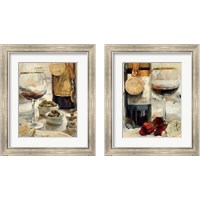 Framed 'Award Winning Wine 2 Piece Framed Art Print Set' border=