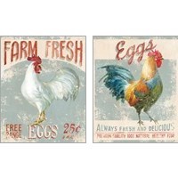 Framed Farm Nostalgia 2 Piece Art Print Set