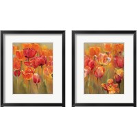 Framed Tulips in the Midst 2 Piece Framed Art Print Set