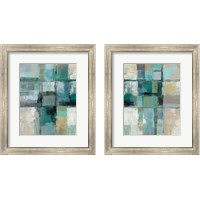 Framed 'Island Hues 2 Piece Framed Art Print Set' border=