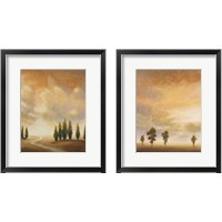 Framed 'Open Sky 2 Piece Framed Art Print Set' border=