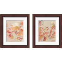 Framed 'Spring Blossoms 2 Piece Framed Art Print Set' border=