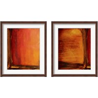 Framed 'Red Dawn 2 Piece Framed Art Print Set' border=