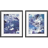 Framed 'Meandering Mulberry 2 Piece Framed Art Print Set' border=