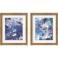 Framed 'Meandering Mulberry 2 Piece Framed Art Print Set' border=