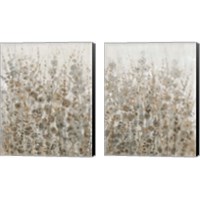 Framed 'Early Fall Flowers 2 Piece Canvas Print Set' border=