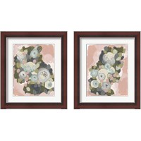 Framed 'Blossom Cascade 2 Piece Framed Art Print Set' border=