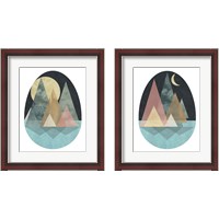 Framed 'Terra Forms 2 Piece Framed Art Print Set' border=