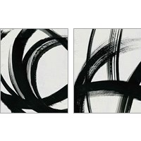 Framed 'Spontaneous  2 Piece Art Print Set' border=