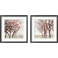 Framed 'Rusty Trees 2 Piece Framed Art Print Set' border=