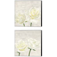 Framed 'Classic Roses 2 Piece Canvas Print Set' border=