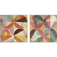 Framed 'Chromatica  2 Piece Art Print Set' border=