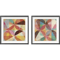 Framed 'Chromatica  2 Piece Framed Art Print Set' border=