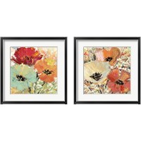 Framed 'Gemme in Fiore 2 Piece Framed Art Print Set' border=