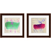 Framed 'Memories of the Wild 2 Piece Framed Art Print Set' border=