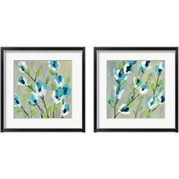 Framed 'Whimsical Branch 2 Piece Framed Art Print Set' border=