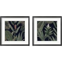 Framed 'Dramatic Tropical  Light 2 Piece Framed Art Print Set' border=