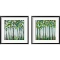 Framed 'Tranquil View  2 Piece Framed Art Print Set' border=