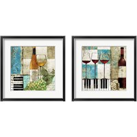 Framed 'Bon Appetit 2 Piece Framed Art Print Set' border=