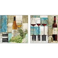 Framed 'Bon Appetit 2 Piece Art Print Set' border=