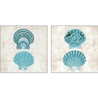 Framed 'Under the Sea 2 Piece Art Print Set' border=