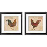 Framed 'Early Riser 2 Piece Framed Art Print Set' border=