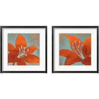 Framed 'Cosmic Bloom 2 Piece Framed Art Print Set' border=