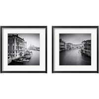 Framed 'Canal Grande 2 Piece Framed Art Print Set' border=