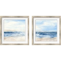 Framed 'Surf and Sails 2 Piece Framed Art Print Set' border=