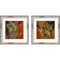 Framed 'Urban Meadow 2 Piece Framed Art Print Set' border=