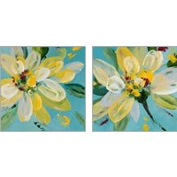 Framed 'Blooming Moment 2 Piece Art Print Set' border=