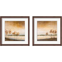 Framed 'Coastal Romance 2 Piece Framed Art Print Set' border=