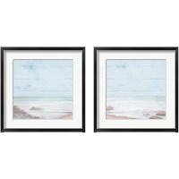 Framed 'Atlantic Coast 2 Piece Framed Art Print Set' border=