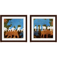 Framed 'Where the Wild Things Are 2 Piece Framed Art Print Set' border=