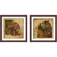 Framed 'Green Balazo 2 Piece Framed Art Print Set' border=