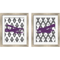 Framed 'Flight Patterns 2 Piece Framed Art Print Set' border=