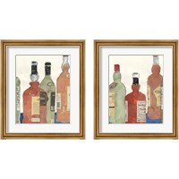 Framed 'Malt Scotch 2 Piece Framed Art Print Set' border=