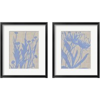 Framed 'Dusk Botanical 2 Piece Framed Art Print Set' border=