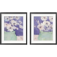 Framed 'Floral Objects  2 Piece Framed Art Print Set' border=