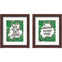 Framed 'Use This Day for Good 2 Piece Framed Art Print Set' border=