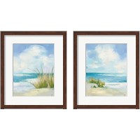 Framed 'Wind and Waves 2 Piece Framed Art Print Set' border=