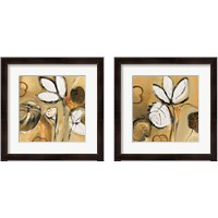 Framed 'Lily Pond 2 Piece Framed Art Print Set' border=