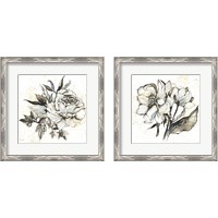 Framed 'Elegance  2 Piece Framed Art Print Set' border=