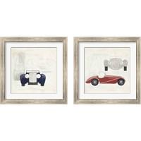 Framed 'Roadster 2 Piece Framed Art Print Set' border=