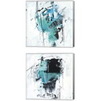 Framed 'Kinetic Form 2 Piece Canvas Print Set' border=