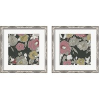 Framed 'Impulse Floral 2 Piece Framed Art Print Set' border=