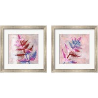 Framed 'Dappled Fern 2 Piece Framed Art Print Set' border=