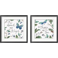 Framed 'Outdoor Beauties 2 Piece Framed Art Print Set' border=