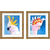 Framed 'Neon Mohawk 2 Piece Framed Art Print Set' border=